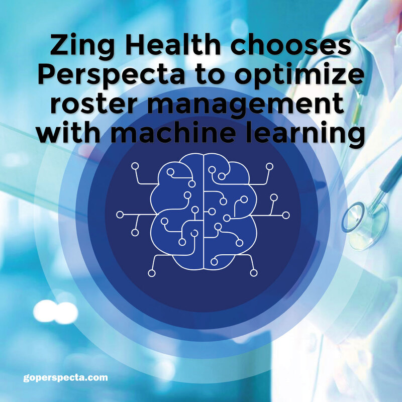 zing health chooses perspecta machine learning
